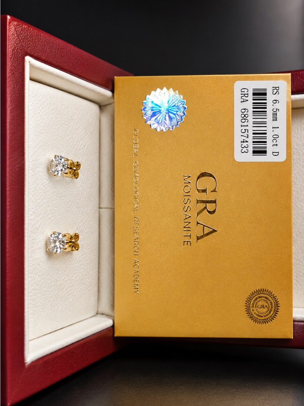 ✨ Gold Plated Moissanite Earrings – Luxury Shine Without the Luxury Price ✨